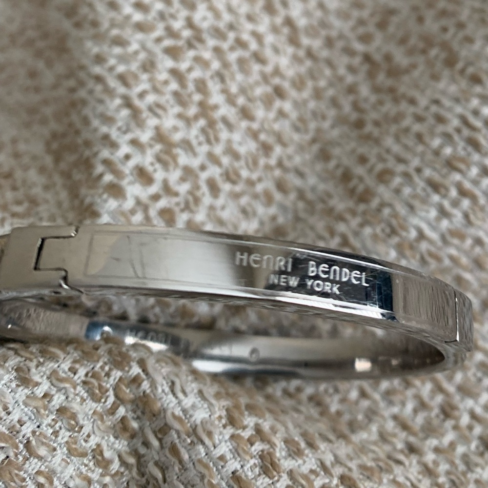 Henri Bendel Shiny Silver Bracelet